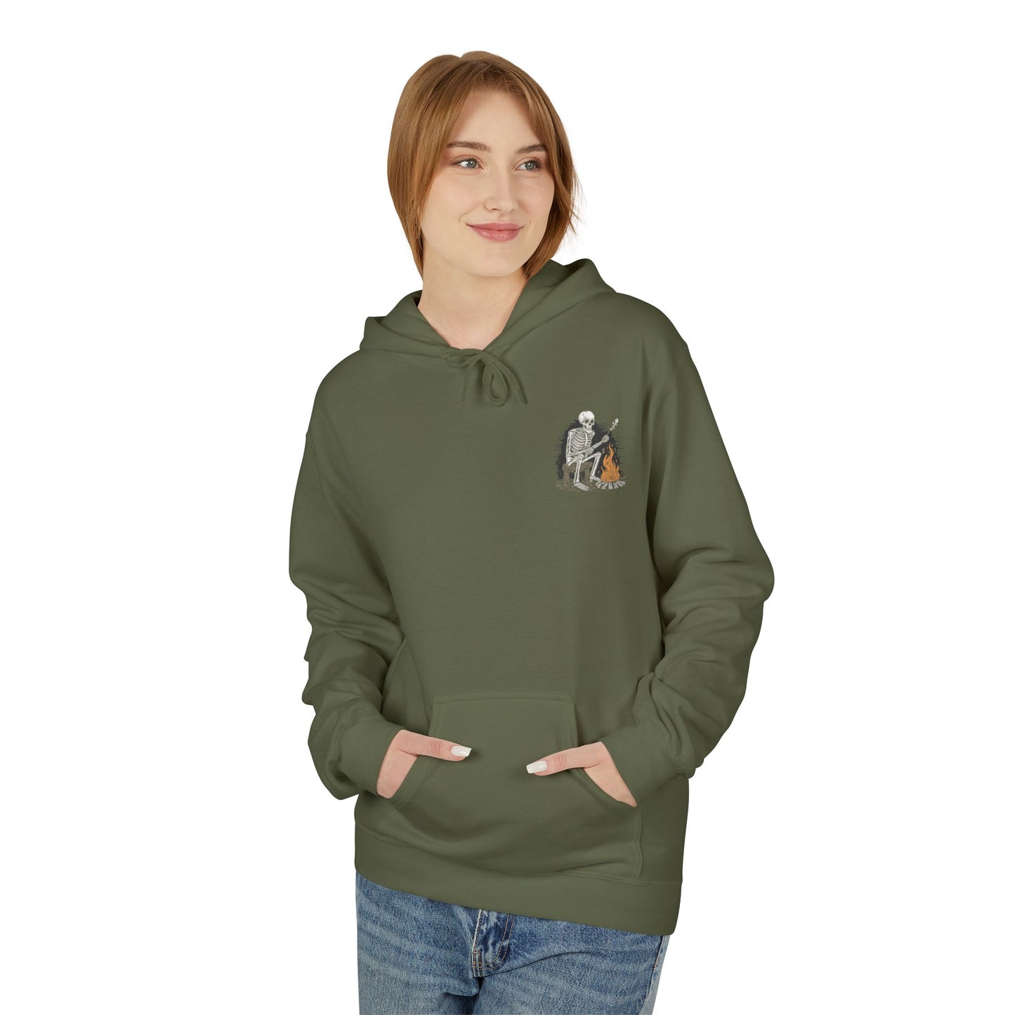 Skeleton Campfire Hoodie