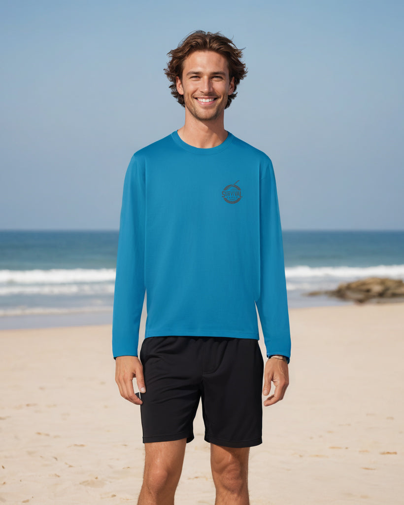SG Series 1 Performance Long Sleeve - Electric Blue