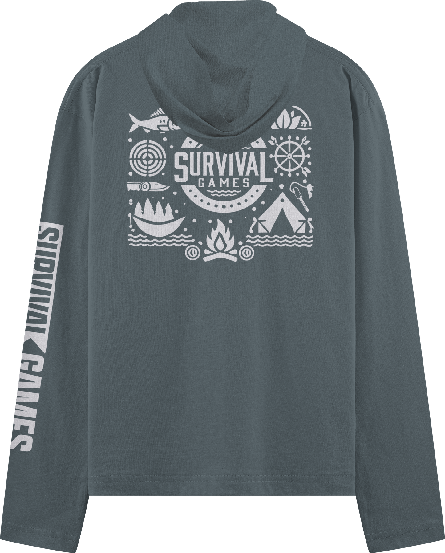 SG Series 1 Performance Long Sleeve Hoodie - Graphite