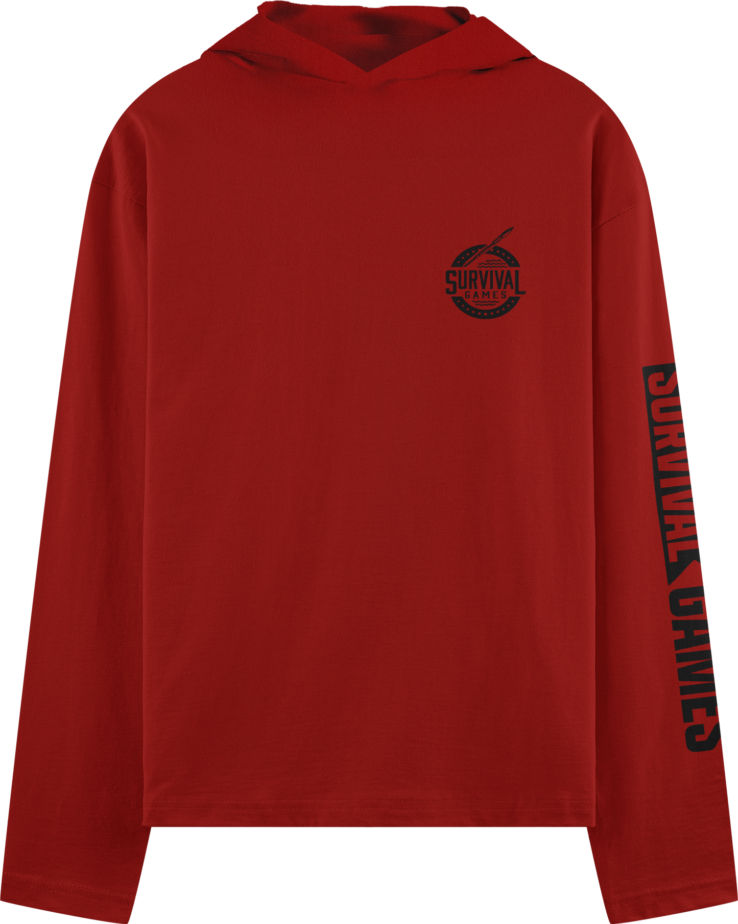 SG Series 1 Performance Long Sleeve Hoodie - Scarlet