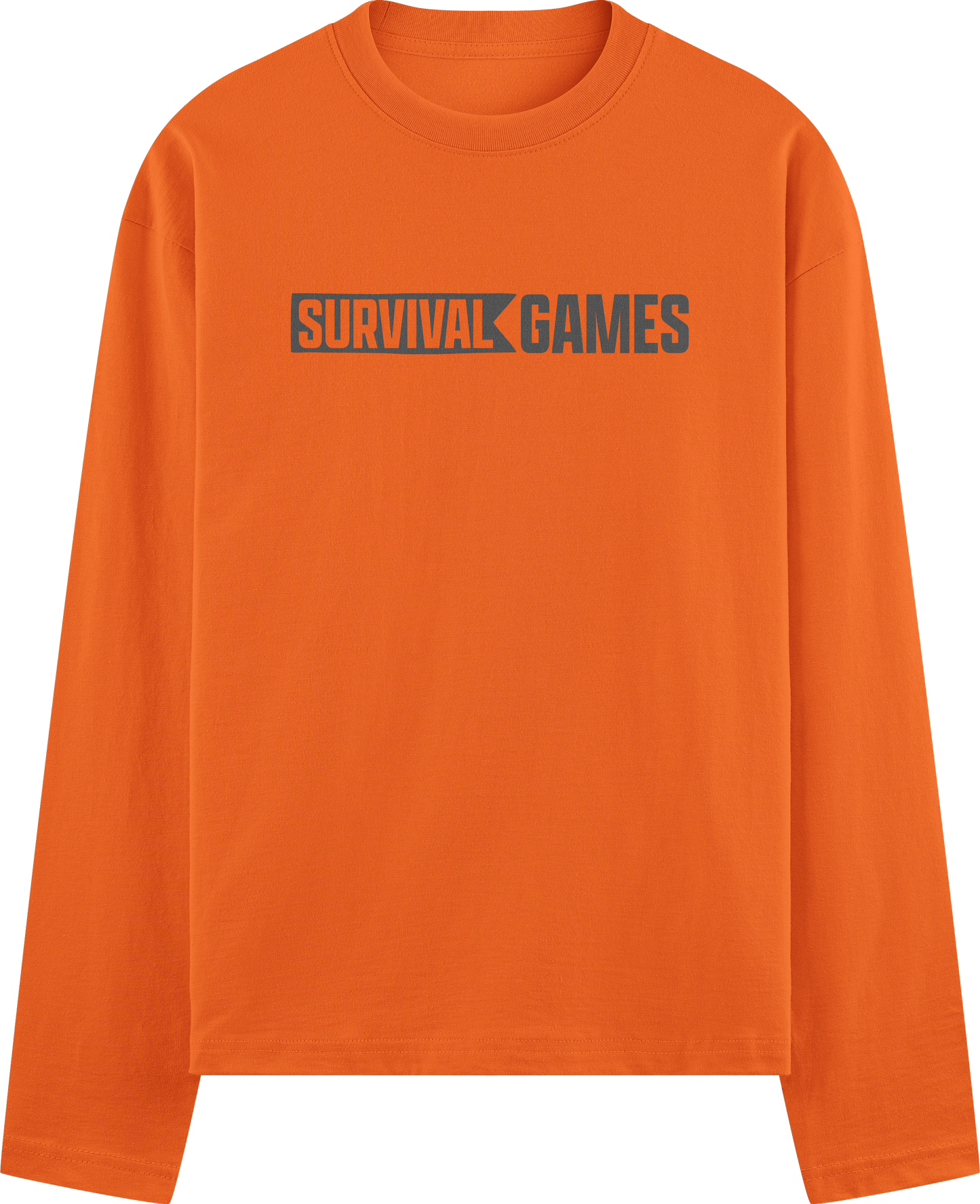 SG Logo Performance Long Sleeve - Safety Orange