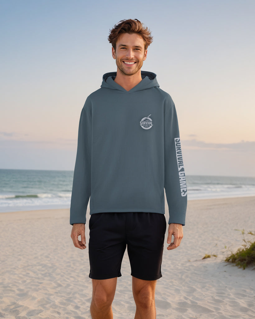 SG Series 1 Performance Long Sleeve Hoodie - Graphite