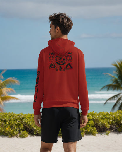 SG Series 1 Performance Long Sleeve Hoodie - Scarlet