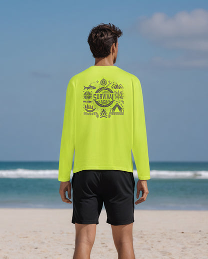 SG Series 1 Performance Long Sleeve - Safety Yellow