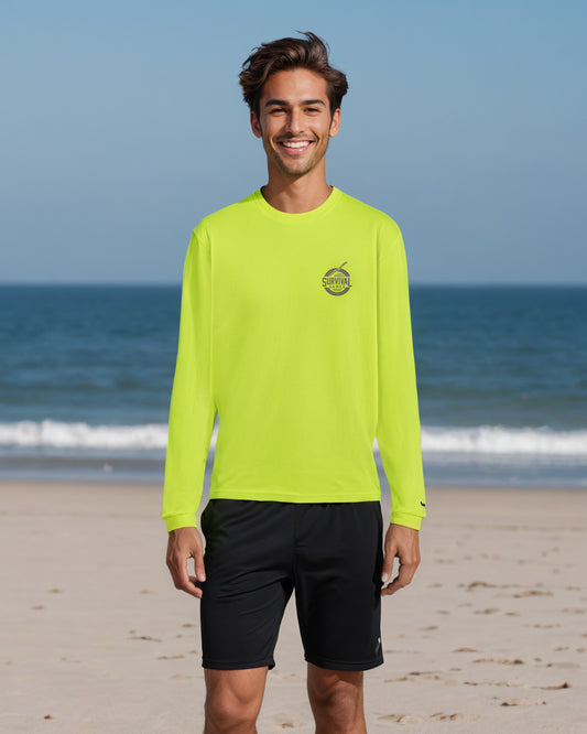 SG Series 1 Performance Long Sleeve - Safety Yellow