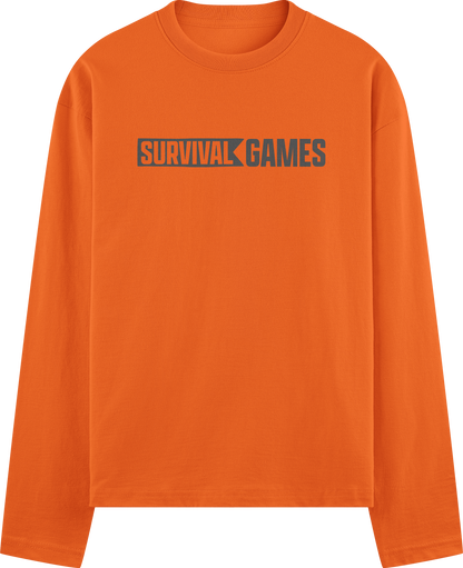 SG Logo Performance Long Sleeve - Safety Orange